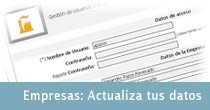 Actualiza tus datos